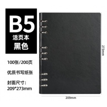 活页记录本B5